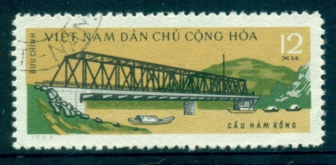 Vietnam-North-1964-Ham-Rong-Bridge-FU-lot33870