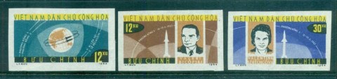 Vietnam-North-1964-Vostok-5-6-Space-Flights-IMPERF-MUH-lot83661