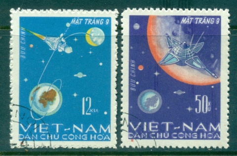 Vietnam-North-1966-Luna-9-FU-lot33878