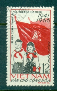 Vietnam-North-1966-Young-Pioneers-FU-lot33877