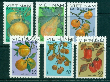 Vietnam-North-1969-Fruits-FU-lot33882