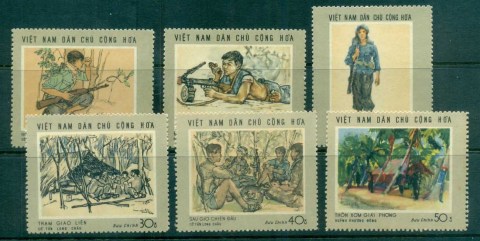 Vietnam-North-1969-Scenes-of-War-MUH-lot83708