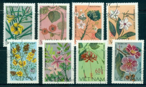 Vietnam-North-1977-Wildflowers-FU-lot33896