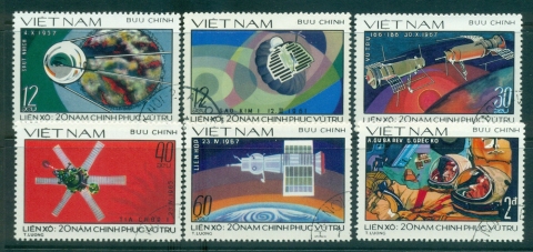 Vietnam-North-1978-Space-Exploration-FU-lot33930