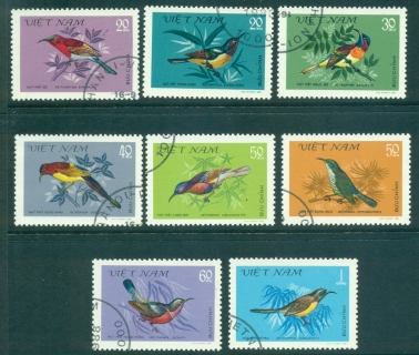 Vietnam-North-1981-Nectar-Sucking-Birds-FU-lot33899