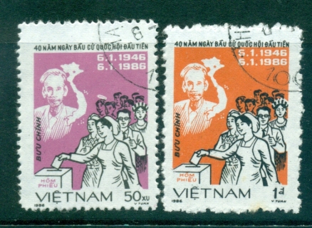 Vietnam-North-1986-National-Elections-FU-lot33939