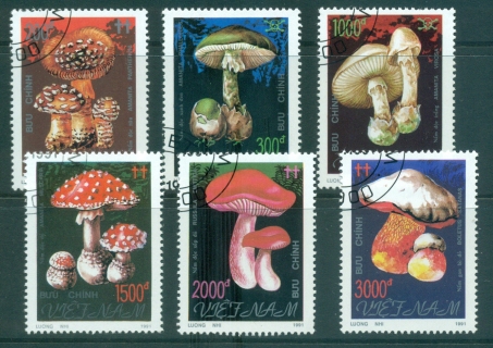 Vietnam-North-1991-Funghi-FU-lot33927