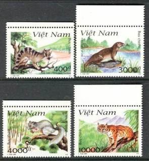 Vietnam-North-1997-Wild-Animals-MUH-Lot14248