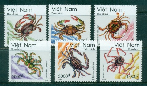 Vietnam-1993-Crabs-MUH-lot83744