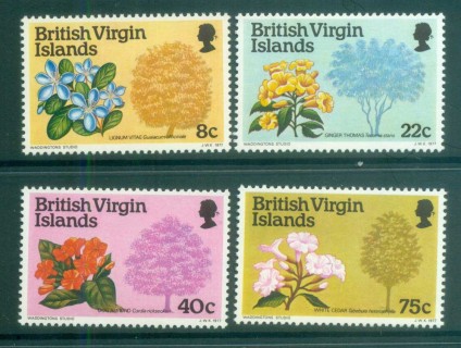 Virgin-Is-1978-Flowering-Trees-MLH-lot81108