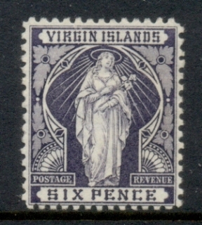 Virgin-Is-1899-St-Ursula-with-Sheaf-of-Lilies-6d-MNG