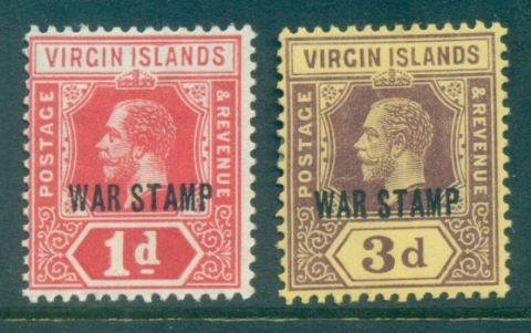 Virgin-Is-1916-17-War-Tax-MLH-lot81093