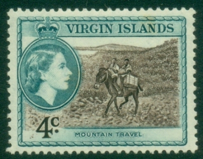 Virgin-Is-1956-QEII-Pictorial-4c-Mountain-Travel-MLH