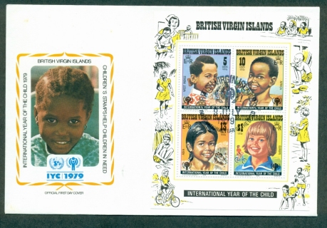 Virgin-Is-1979-IYC-International-Year-of-the-Child-MS-FDC-lot32131