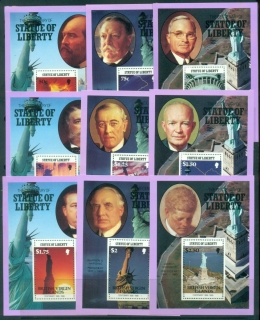 Virgin-Is-1986-Statue-of-Liberty-Centenary-9x-MS-MLH