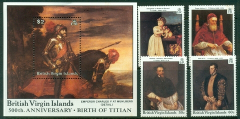 Virgin-Is-1988-Paintings-by-Titian-4v-1xMS-MLH