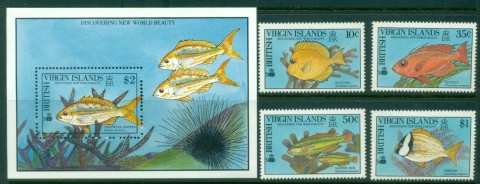 Virgin-Is-1990-Marine-Life-Fish-MS-MLH