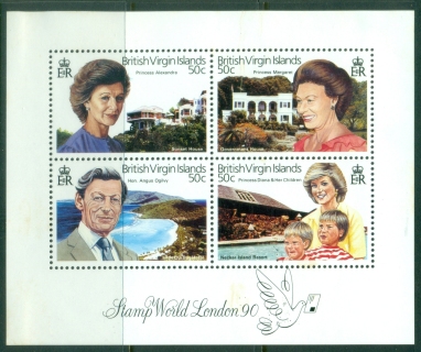 Virgin-Is-1990-Stamp-World-London-Royalty-MS-MLH