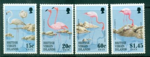 Virgin-Is-1995-Birds-Greater-Flamingo-MUH
