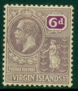 Virgin-Is-1922-28-KGV-Colony-Seal-6d-deep-violet-red-violet-Wmk--CA-MLH