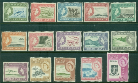 Virgin-Is-1964-QEII-Pictorials-Views-MLH