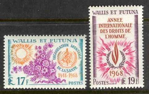 Wallis-Futuna-1963 HR & WHO