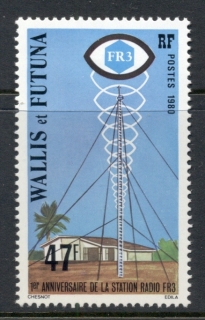 Wallis-Futuna-1980 Radio Station FR3