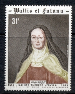 Wallis-Futuna-1982 St Theresa of Jesus of Avila