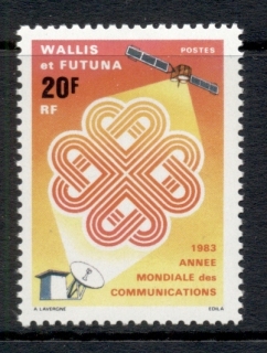 Wallis-Futuna-1983 World Communications Year