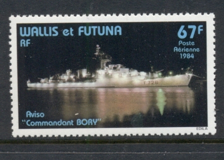 Wallis-Futuna-1983 Steamer Commandant Bory, Ship