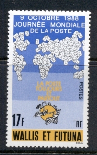 Wallis-Futuna-1988 World Post Day