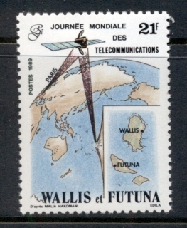 Wallis-Futuna-1989 World Telecommunications Day