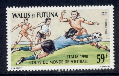 Wallis-Futuna-1990 World Cup Soccer Italy