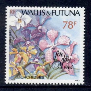 Wallis-Futuna-1990 Mother\'s day, Flowers