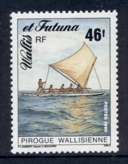 Wallis-Futuna-1990 Ship, Pirogue