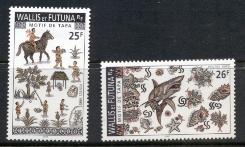 Wallis-Futuna-1995 Tapa Cloth