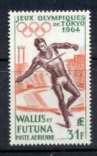 Wallis-Futuna-1964 Summer Olympics Tokyo