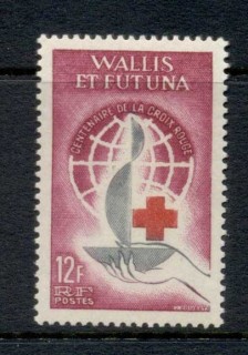 Wallis-Futuna-1963 Red Cross centenary