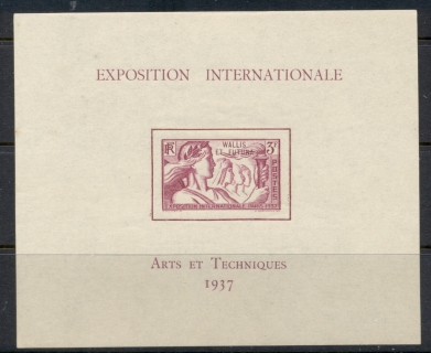 Wallis-Futuna-1937 Colonial Arts Exhibition MS