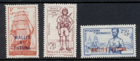 Wallis-Futuna-1941 Vichy Issue