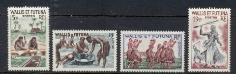 Wallis-Futuna-1960 Pictorials