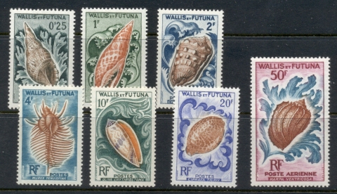 Wallis-Futuna-1962-63 Seashells