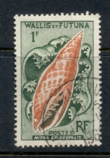 Wallis-Futuna-1962-63 Seashells 1f