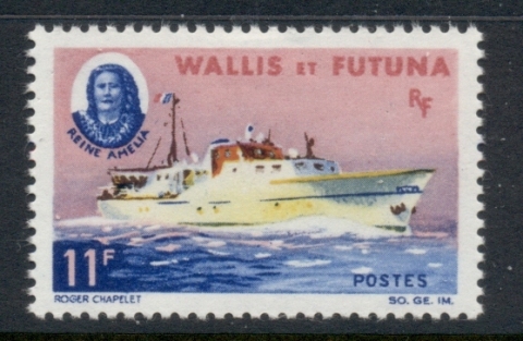 Wallis-Futuna-1965 Ship Queen Amelia