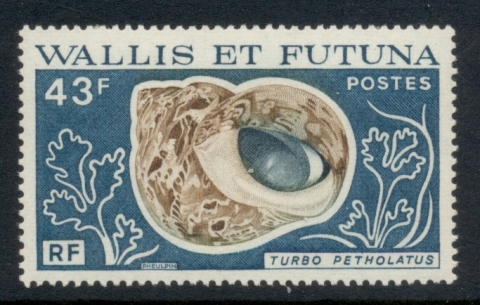 Wallis-Futuna-1976 Seashells 43f