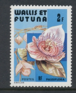 Wallis-Futuna-1982 Flowers 2f