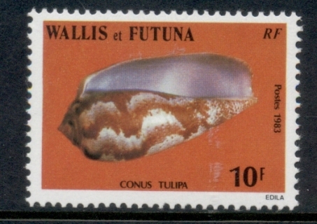 Wallis-Futuna-1983-84 Seahsells 10f