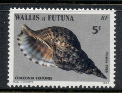 Wallis-Futuna-1986 Seahsells 5f