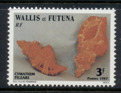 Wallis-Futuna-1987 Seahsells 3f