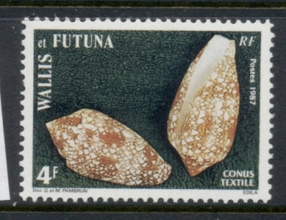 Wallis-Futuna-1987 Seahsells 4f